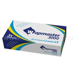 Wrapmaster 3000 alufólia 30cm x 150m (3 tekercs/karton)(24C84)